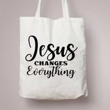 Jesus Inspired Canvas Shoulder Bags