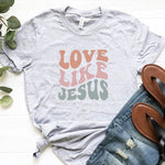 Love Like Jesus Retro T-Shirt