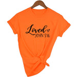 "Loved" John 3:16 T-Shirt