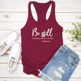 "Be Still" Women's Tank Top