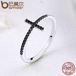 Sterling Silver Faith Cross Ring