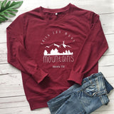 Faith Can Move Mountains Sweatshirt