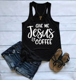 "Give Me Jesus & Coffee" Women's Tank Top