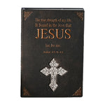 A5 Embossed Hardcover Jesus Notepad