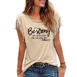 Be Strong and Courageous Women's T-Shirt