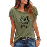 "Faith Over Fear" T-Shirt - D1