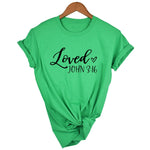 "Loved" John 3:16 T-Shirt