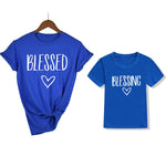 Blessed Matching Mom and Child T-Shirt