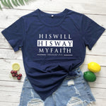 "His Will His Way" Jeremiah 29:11 T-shirt