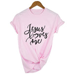 "Jesus Loves Me" Women's T-shirt