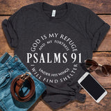 Psalms 91 Women's T-Shirt