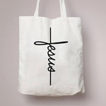 Jesus Inspired Canvas Shoulder Bags