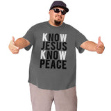 'Know Jesus Know Peace' Men's T-Shirt