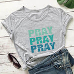 Pray On It, Pray Over It T-Shirt