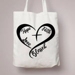 Jesus Inspired Canvas Shoulder Bags