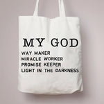 Jesus Inspired Canvas Shoulder Bags