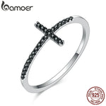 Sterling Silver Faith Cross Ring