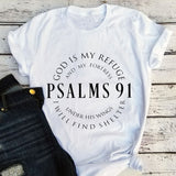 Psalms 91 Women's T-Shirt