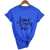 "Jesus Loves Me" Women's T-shirt