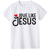 Love Like Jesus Kids T-shirts