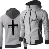 Believe Men's Zipped Hoodie