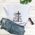 Chosen Blessed Forgiven Cross T-Shirt