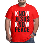 'Know Jesus Know Peace' Men's T-Shirt