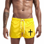 Believe beach shorts yellow