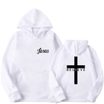 Jesus Printed Men's Hoodie