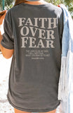 Faith Over Fear Oversized T-Shirt