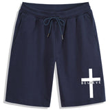 Believe men's jogging shorts blue