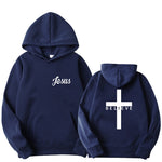 Jesus Printed Men's Hoodie