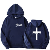 Jesus Printed Men's Hoodie