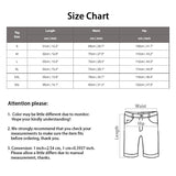 Believe beach shorts size guide