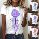 Rose Faith T-shirt