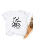 With God All Things Are Possible T-Shirt