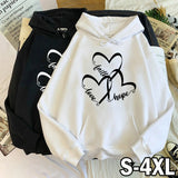 Faith Hope Love Heart Hoodie