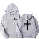 Jesus Printed Men's Hoodie