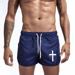 Believe beach shorts blue