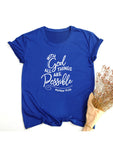 With God All Things Are Possible T-Shirt