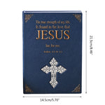 A5 Embossed Hardcover Jesus Notepad